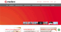 Desktop Screenshot of meders.com.tr